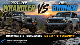 2027 Jeep Wrangler Gets Improvements — But Can It Even Compare to the Ford Bronco?