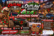 Southern Outlaw Broncos & Outlaw Offroad Bring Christmas Cheer to South Carolina with December 5th 4x4 Christmas Show